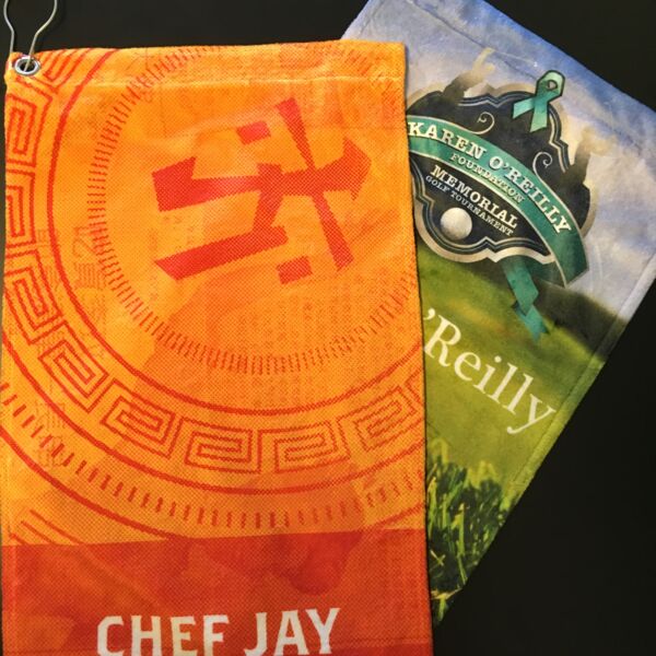 Full Color Personalized Golf Towel Minimum only 4 Thumbnail