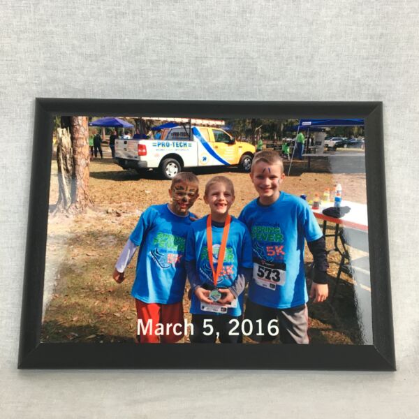 Custom 9" x 12" Black Plaque (Horizontal) Low Minimum 1 Thumbnail