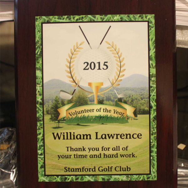 Custom 9" x 12" Plaque (Vertical) - Low Minimum 1 Thumbnail