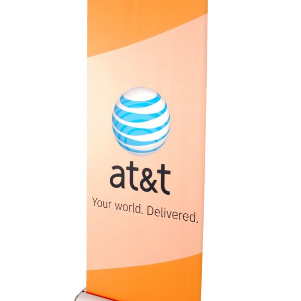 Premium Quality Retractable Banner Stand - 33 in x 80 in, Padded Carry Case Thumbnail