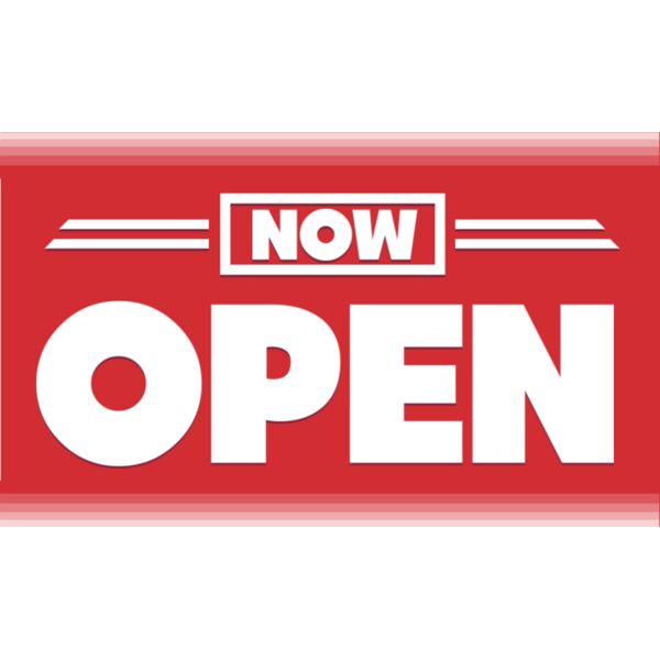 Now Open 60x36 Thumbnail