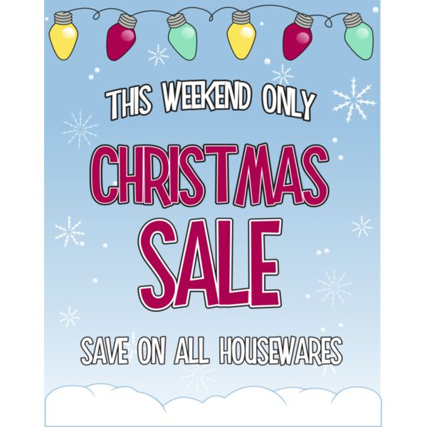 Christmas Sale 22x28 Thumbnail