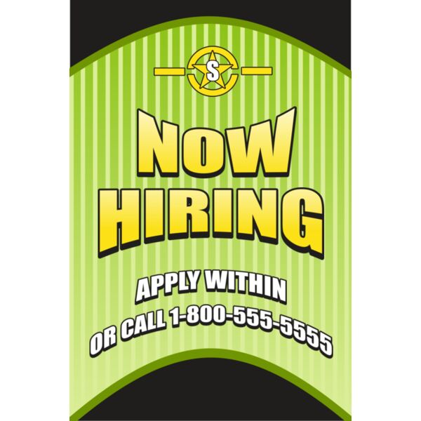 Now Hiring 24x36 Thumbnail