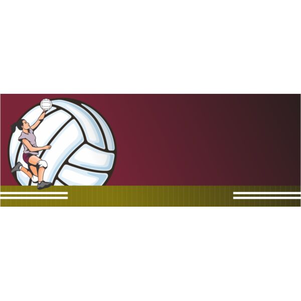 Volleyball 01 96x36 Thumbnail