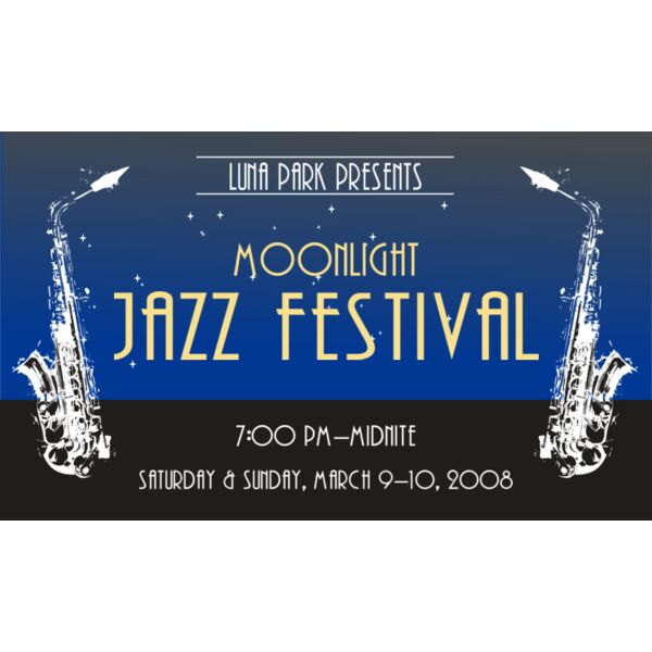 Jazz Festival 60x36 Thumbnail