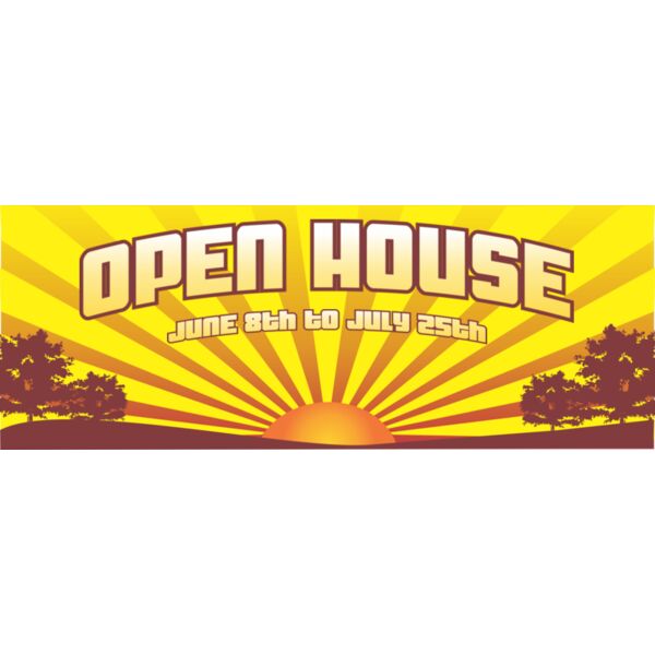 Open House 96x36 Thumbnail