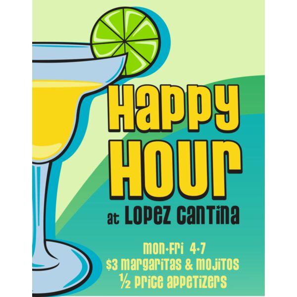 Happy Hour 22x28 Thumbnail