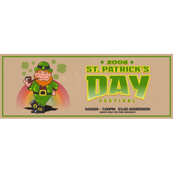 St Patricks Day 96x36 Thumbnail