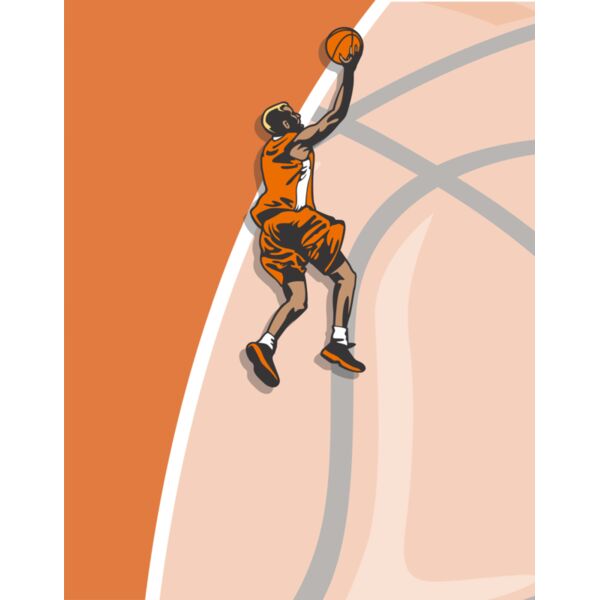 Basketball 02 22x28 Thumbnail
