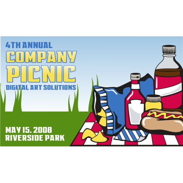 Company Picnic 60x36 Thumbnail
