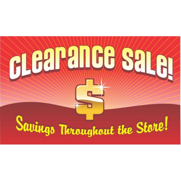 Clearance Sale 60x36 Thumbnail