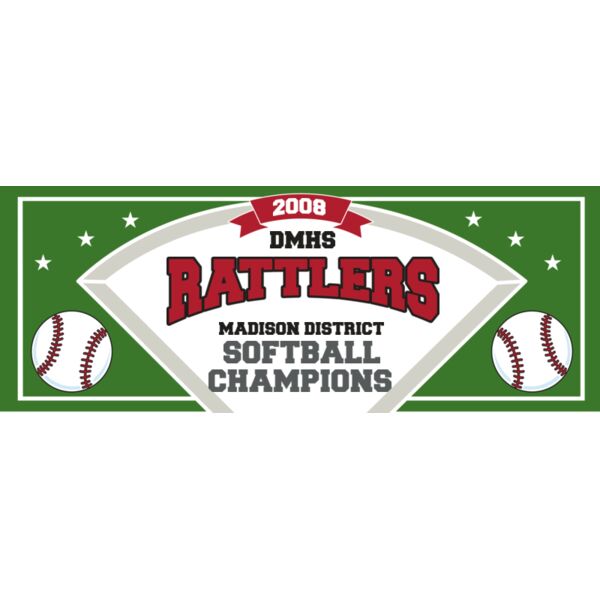 Softball 96x36 Thumbnail