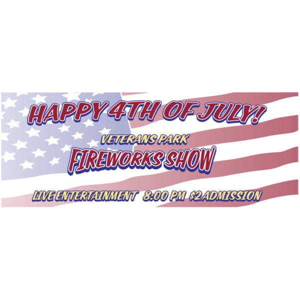 Fourth Of July 96x36 Thumbnail