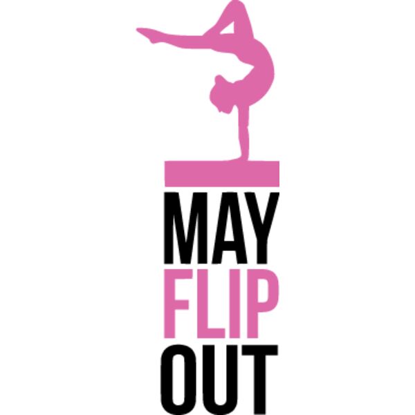 Gymnast - May Flip Out Gymnastics Design Thumbnail