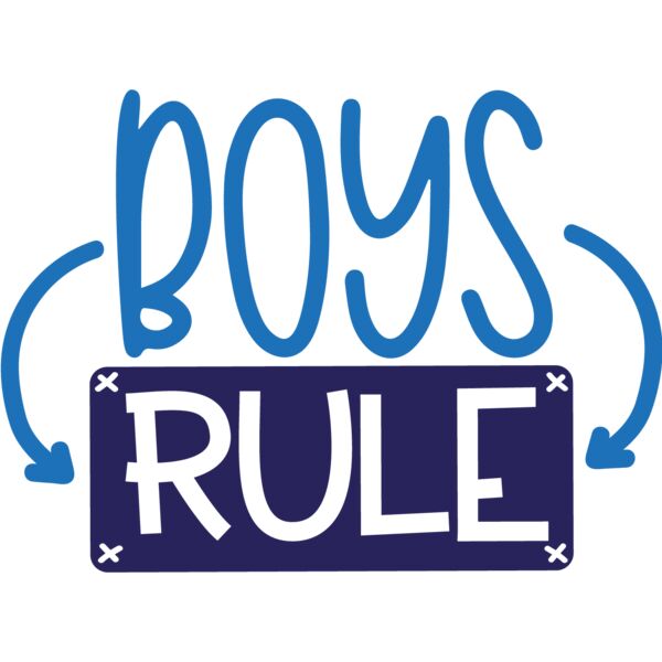 Boys Rule Design Thumbnail