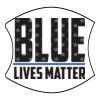 Blue Line Flag - Non-Medical Face Mask Thumbnail