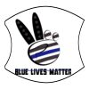 Blue Line Flag - Non-Medical Face Mask Thumbnail