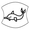 Blue Line Flag - Non-Medical Face Mask Thumbnail