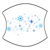 Blue Line Flag - Non-Medical Face Mask Thumbnail