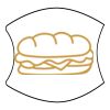 Blue Line Flag - Non-Medical Face Mask Thumbnail