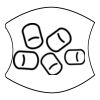Blue Line Flag - Non-Medical Face Mask Thumbnail