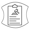 Blue Line Flag - Non-Medical Face Mask Thumbnail
