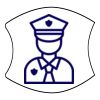 Blue Line Flag - Non-Medical Face Mask Thumbnail