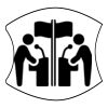 Blue Line Flag - Non-Medical Face Mask Thumbnail