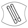 Blue Line Flag - Non-Medical Face Mask Thumbnail