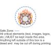 Round Sandstone Coaster - Soft Full Color Print - Minimum only 4 Thumbnail