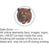 Round Sandstone Coaster - Soft Full Color Print - Minimum only 4 Thumbnail