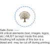 Round Sandstone Coaster - Soft Full Color Print - Minimum only 4 Thumbnail