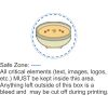 Round Sandstone Coaster - Soft Full Color Print - Minimum only 4 Thumbnail