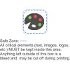 Square Rubber Coaster - Full Color Print - Low Minimum 4 Thumbnail