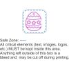 Square Rubber Coaster - Full Color Print - Low Minimum 4 Thumbnail