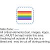Square Rubber Coaster - Full Color Print - Low Minimum 4 Thumbnail