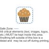 Square Rubber Coaster - Full Color Print - Low Minimum 4 Thumbnail