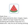 Square Rubber Coaster - Full Color Print - Low Minimum 4 Thumbnail