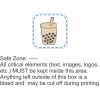 Square Rubber Coaster - Full Color Print - Low Minimum 4 Thumbnail