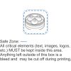 Square Rubber Coaster - Full Color Print - Low Minimum 4 Thumbnail