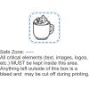 Square Rubber Coaster - Full Color Print - Low Minimum 4 Thumbnail