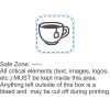 Square Rubber Coaster - Full Color Print - Low Minimum 4 Thumbnail