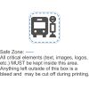 Square Rubber Coaster - Full Color Print - Low Minimum 4 Thumbnail