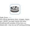 Square Rubber Coaster - Full Color Print - Low Minimum 4 Thumbnail