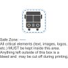 Square Rubber Coaster - Full Color Print - Low Minimum 4 Thumbnail