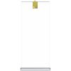 Premium Quality Retractable Banner Stand - 33 in x 80 in, Padded Carry Case Thumbnail