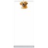 Premium Quality Retractable Banner Stand - 33 in x 80 in, Padded Carry Case Thumbnail