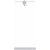Premium Quality Retractable Banner Stand - 33 in x 80 in, Padded Carry Case Thumbnail