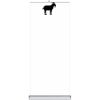 Premium Quality Retractable Banner Stand - 33 in x 80 in, Padded Carry Case Thumbnail