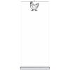 Premium Quality Retractable Banner Stand - 33 in x 80 in, Padded Carry Case Thumbnail